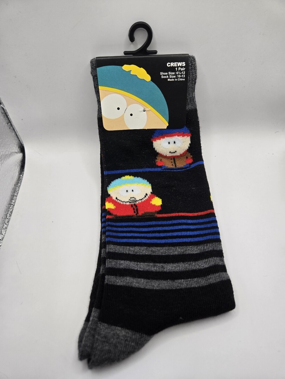 NEW South Park Socks Crew Adult TV Show Gag Gift Comedy Central Cartman Stan